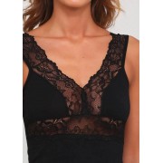 Нічна сорочка Cotpark  L,XL,2XL чорна 3037